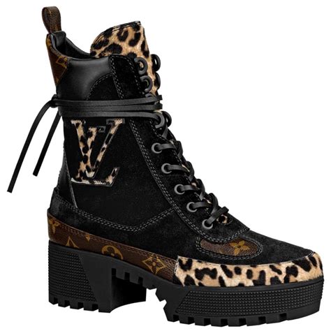 louis vuitton leopard shoes|louis vuitton laureate desert boot.